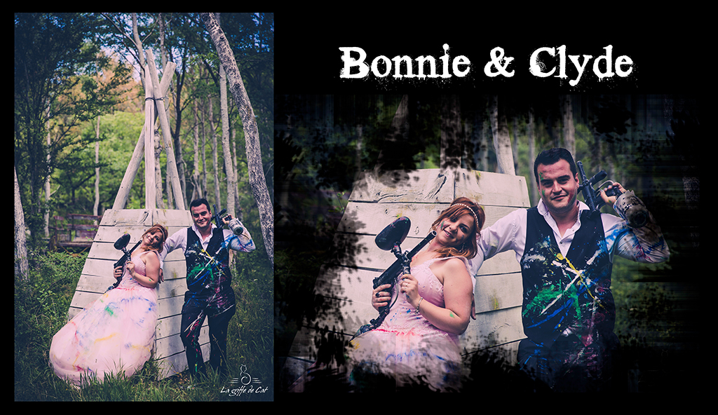 Bonnie & Clyde Trash the dress