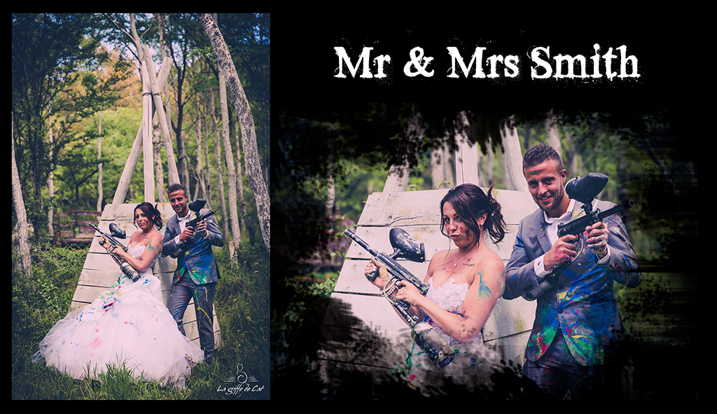 Mr & Mrs Smith Trash the dress