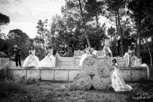 Décors Azur Paint Ball Vidauban trash the dress