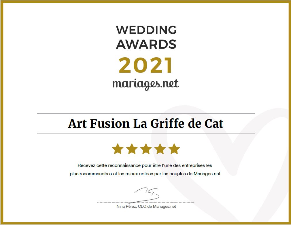 Wedding Awards Art Fusion